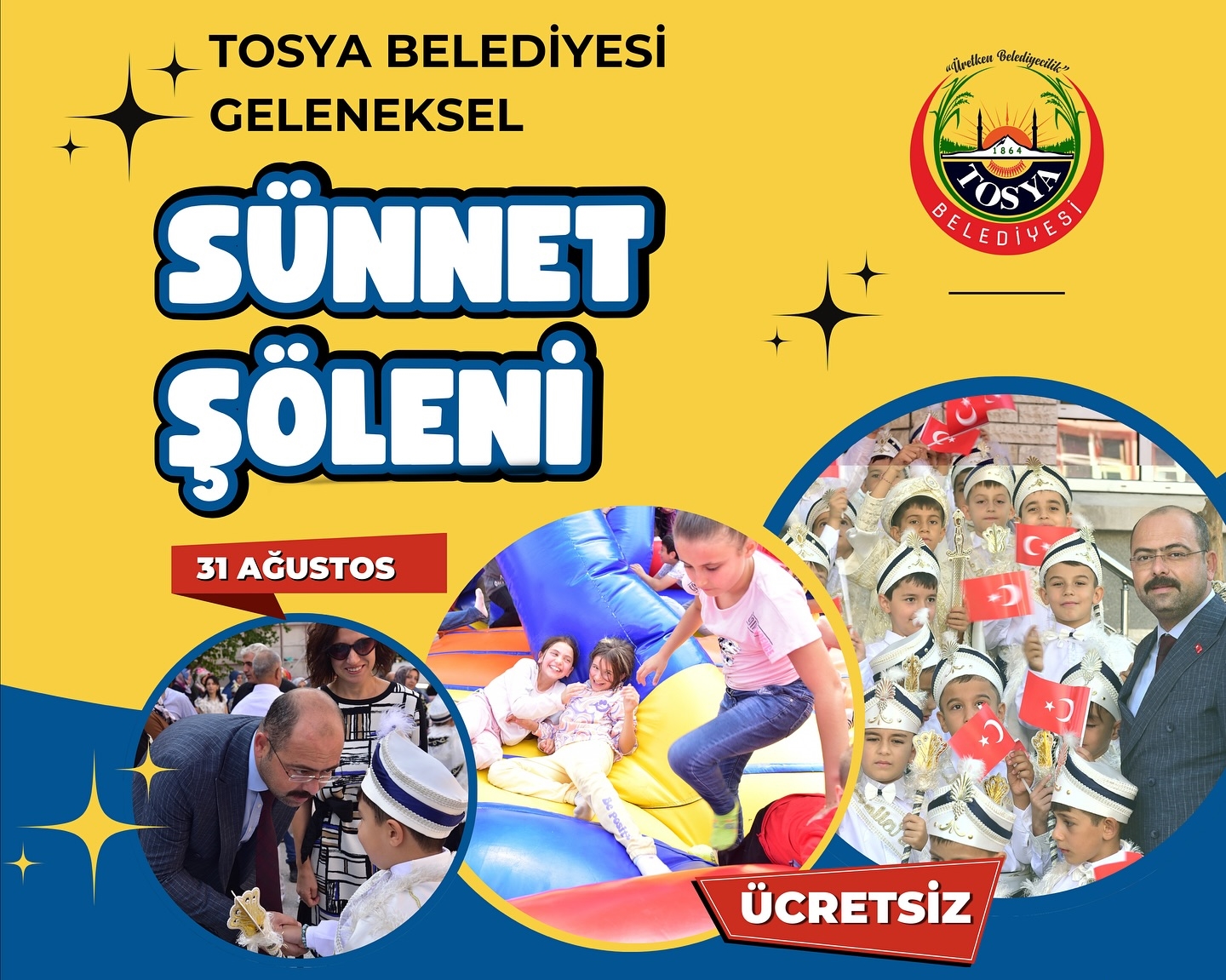 Geleneksel Sünnet Şöleni Pazar Günü Yapılacak