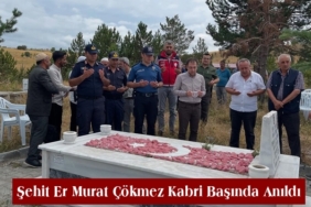 Şehit Er Murat Çökmez Kabri Başında Anıldı
