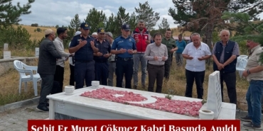 Şehit Er Murat Çökmez Kabri Başında Anıldı