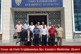 Tosya Ak Parti Teşkilatından İlçe Emniyet Müdürüne Ziyaret