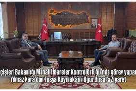 Yılmaz Kara’dan Tosya Kaymakamı Uğur Ünsal’a Ziyaret