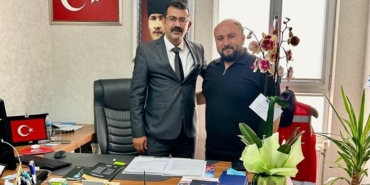 Açıksöz Gazetesi Sahibi Mehmet Ünsal’dan  İbrahim Tabakoğlu’na Hayırlı Olsun Ziyareti