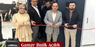 Gamze Butik Dualarla Açıldı