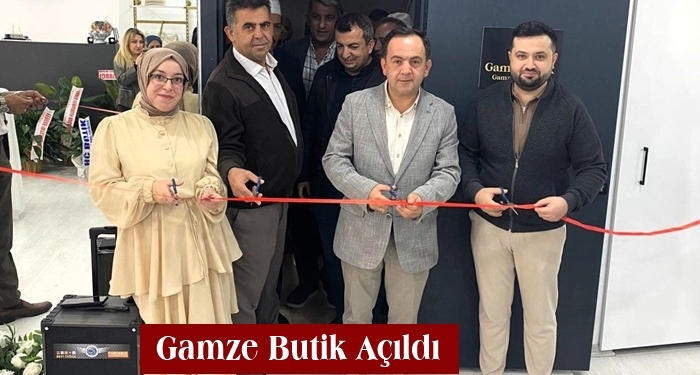 Gamze Butik Dualarla Açıldı