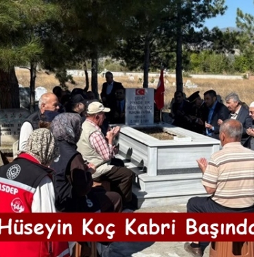 Şehit Hüseyin Koç Kabri Başında Anıldı