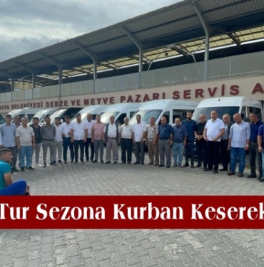 Tosya Tur Sezona Kurban Keserek Başladı