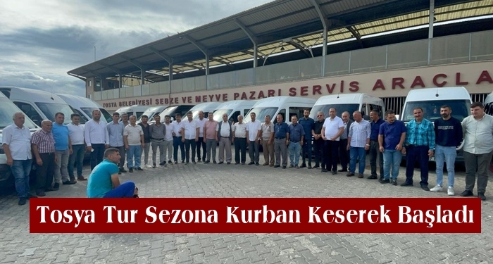 Tosya Tur Sezona Kurban Keserek Başladı