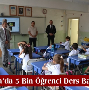 Tosya’da 5 Bin Öğrenci Ders Başı Yaptı