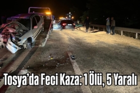 Tosya’da Feci Kaza: 1 Ölü, 5 Yaralı