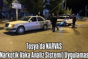 Tosya’da NARVAS (Narkotik Vaka Analiz Sistemi) Uygulaması