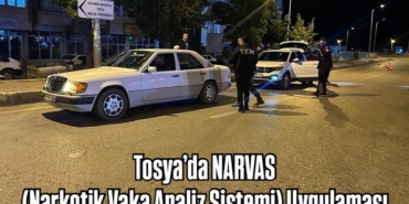 Tosya’da NARVAS (Narkotik Vaka Analiz Sistemi) Uygulaması