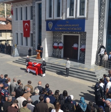 Tosya’da Trafik Kazasında Hayatını Kaybeden Polis Okulu Öğrencisine Tören