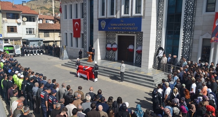 Tosya’da Trafik Kazasında Hayatını Kaybeden Polis Okulu Öğrencisine Tören