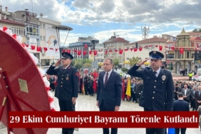 29 Ekim Cumhuriyet Bayramı Törenle Kutlandı