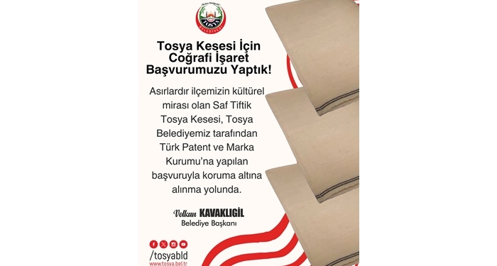İlçemizin Kültürel Mirası Tosya Kesesi Tescilleniyor