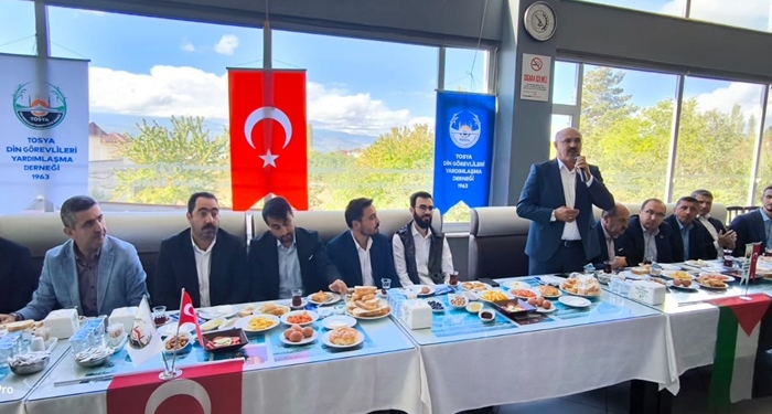Tosya Din Görevlileri Yardımlaşma Derneğinden Camiler ve Din Görevlileri Haftası Programı