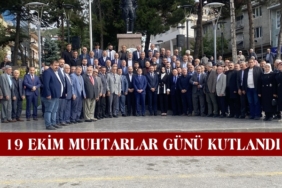 Tosya’da Muhtarlar Günü Törenle Kutlandı