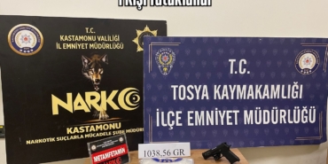 Tosya’da Uyuşturucu Operasyonu: 1 Kişi Tutuklandı