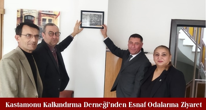 Kastamonu Kalkındırma Derneği’nden Esnaf Odalarına Ziyaret