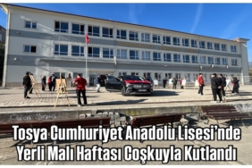 Tosya Cumhuriyet Anadolu Lisesi’nde Yerli Malı Haftası Coşkuyla Kutlandı