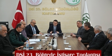 Tosya Ziraat Odası Başkanı Kadri Eken, DSİ 23. Bölge İstişare Toplantısına Katıldı