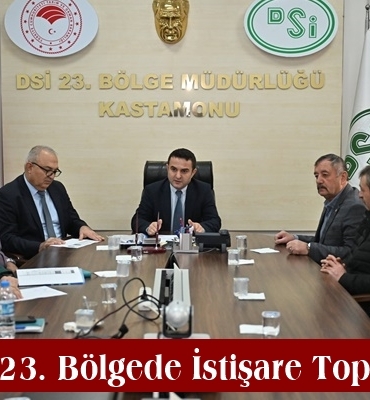 Tosya Ziraat Odası Başkanı Kadri Eken, DSİ 23. Bölge İstişare Toplantısına Katıldı