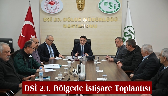 Tosya Ziraat Odası Başkanı Kadri Eken, DSİ 23. Bölge İstişare Toplantısına Katıldı