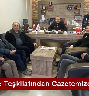 CHP İlçe Teşkilatından Gazetemize Ziyaret