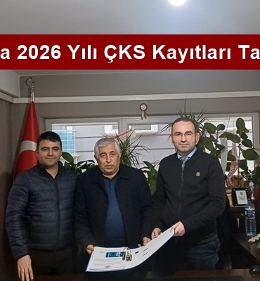 Tosya’da 2026 Yılı ÇKS Kayıtları Tamamlandı