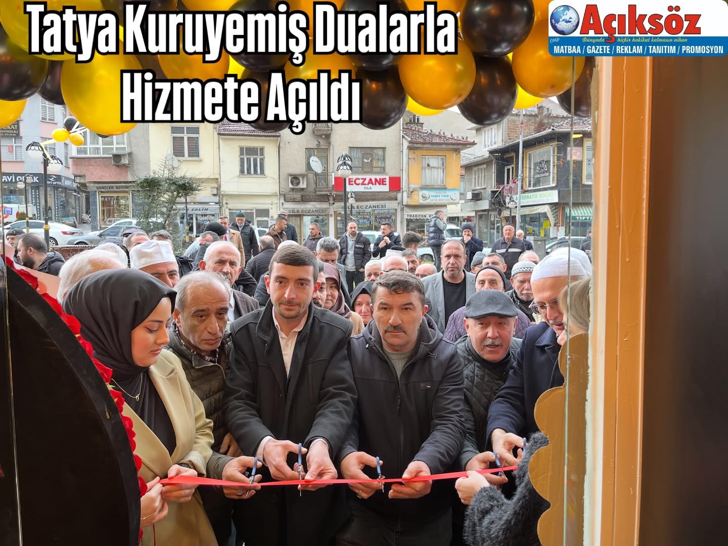 Tatta Kuruyemiş Dualarla Hizmete Açıldı