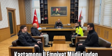 Kastamonu İl Emniyet Müdüründen  Tosya’da Trafik Tedbirleri İncelemesi