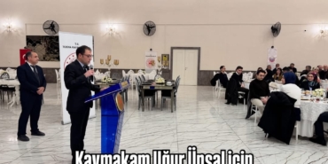 Kaymakam Uğur Ünsal için veda yemeği düzenlendi
