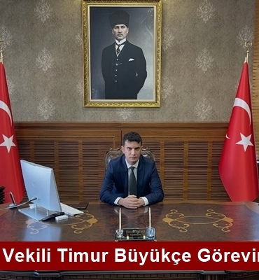 Kaymakam Vekili Timur Büyükçe Görevine Başladı