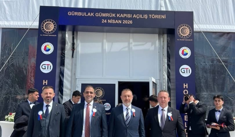 Tosya TSO Başkanı Mehmet Salih Tekeli,  Sınır Kapısı Açılışına Katıldı