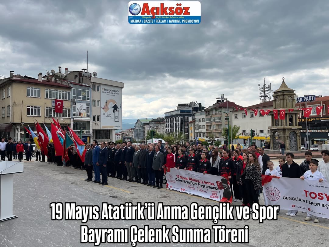 19 Mayıs Atatürk’ü Anma Gençlik ve Spor Bayramı Çelenk Sunma Töreni