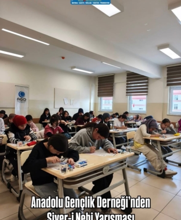 Anadolu Gençlik Derneği’nden Siyer-i Nebi Yarışması
