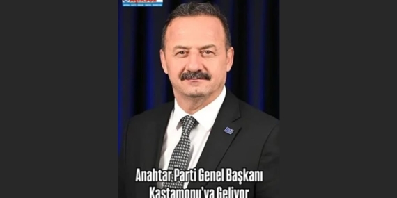 Anahtar Parti Genel Başkanı Kastamonu’ya Geliyor