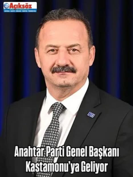 Anahtar Parti Genel Başkanı Kastamonu’ya Geliyor