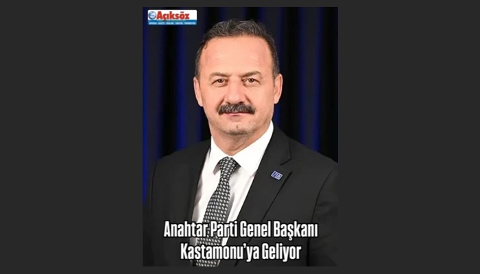 Anahtar Parti Genel Başkanı Kastamonu’ya Geliyor
