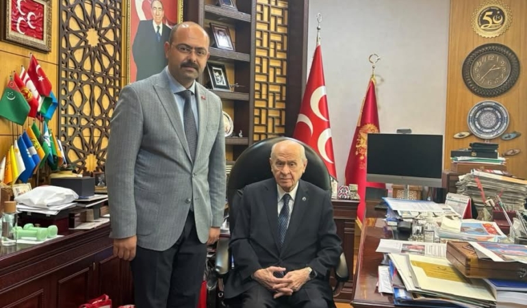 Başkan Kavaklıgil, MHP Genel Başkanı Devlet Bahçeli’yi Ziyaret Etti