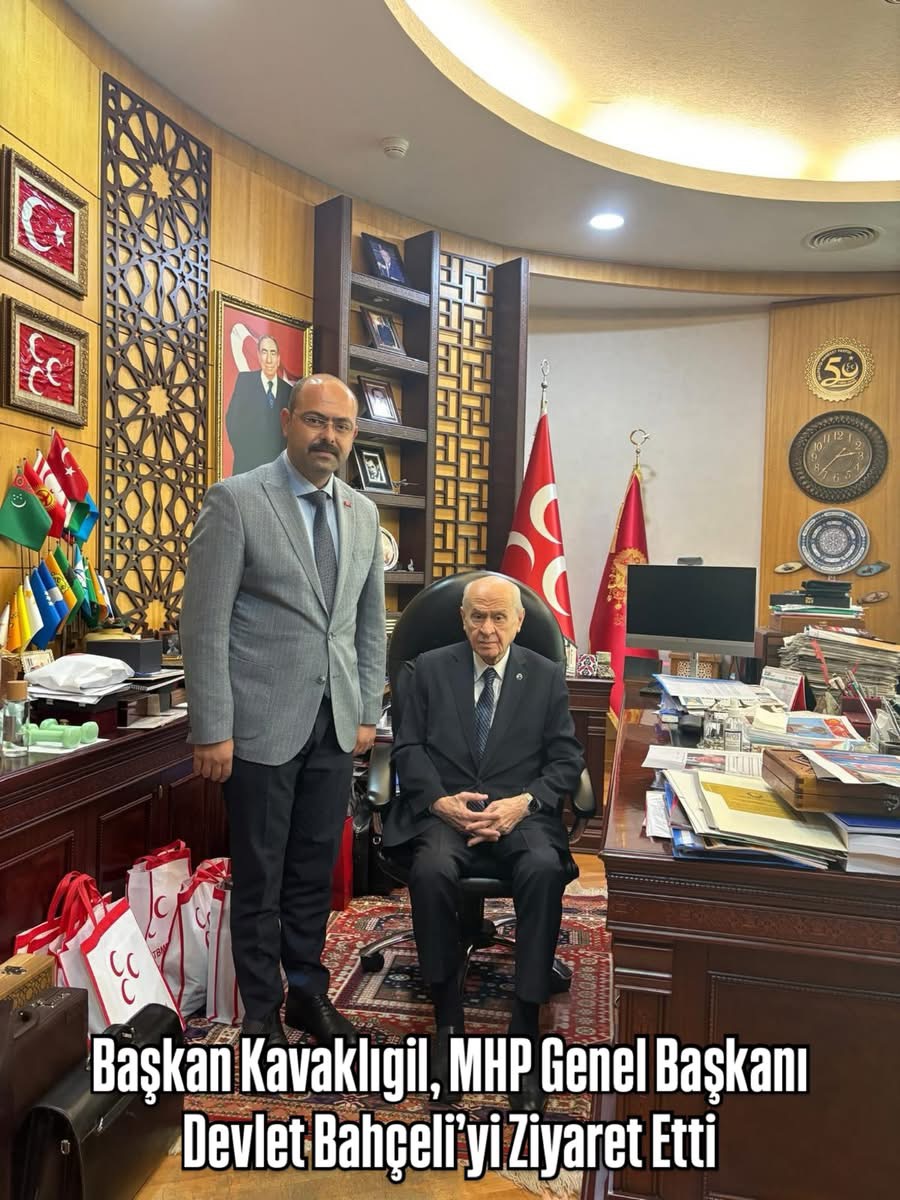 Başkan Kavaklıgil, MHP Genel Başkanı Devlet Bahçeli’yi Ziyaret Etti
