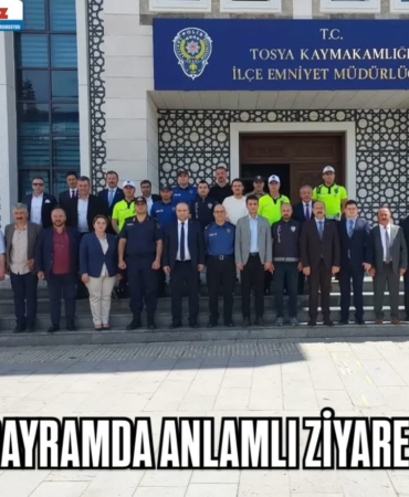 BAYRAMDA ANLAMLI ZİYARET