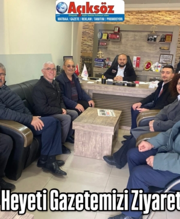 CHP Heyeti Gazetemizi Ziyaret Etti