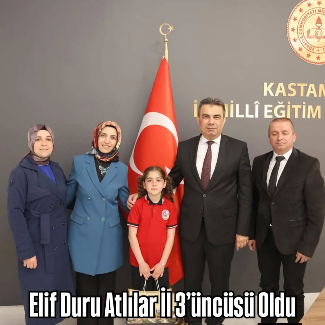 Elif Duru Atlılar İl 3’üncüsü Oldu