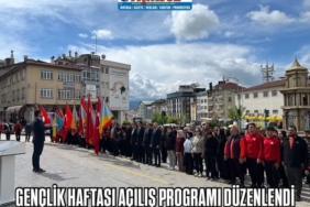 GENÇLİK HAFTASI AÇILIŞ PROGRAMI DÜZENLENDİ