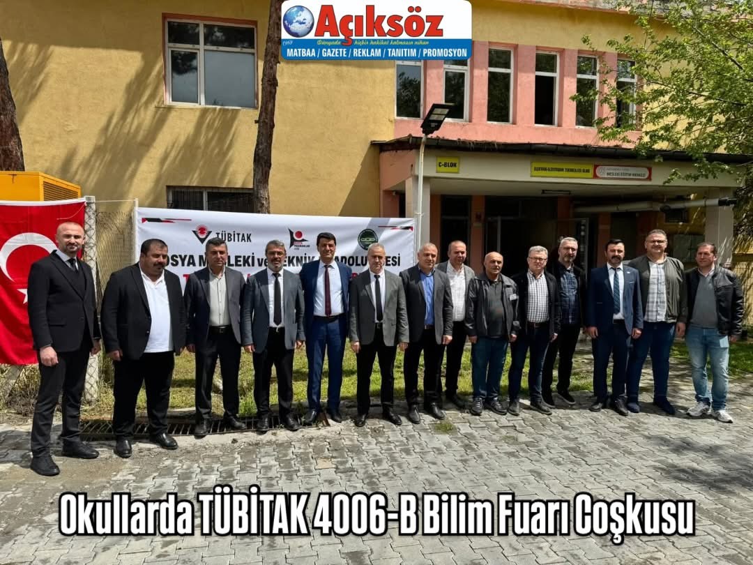 Okullarda TÜBİTAK 4006-B Bilim Fuarı Coşkusu