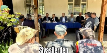 Siyasilerden Akbük Köyü’ne Destek Ziyareti