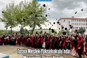Tosya Meslek Yüksekokulu’nda Mezuniyet Töreni Yapıldı