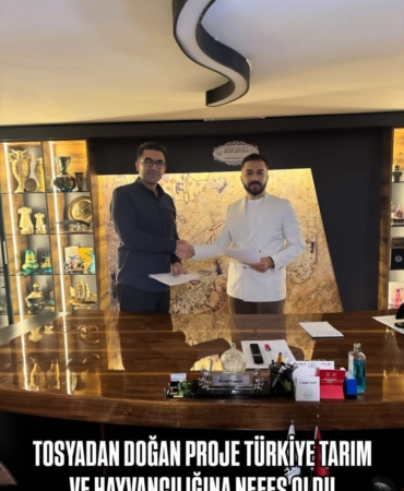 Tosyada Doğan Proje Türkiye Tarım Hayvancılığına Nefes Oldu