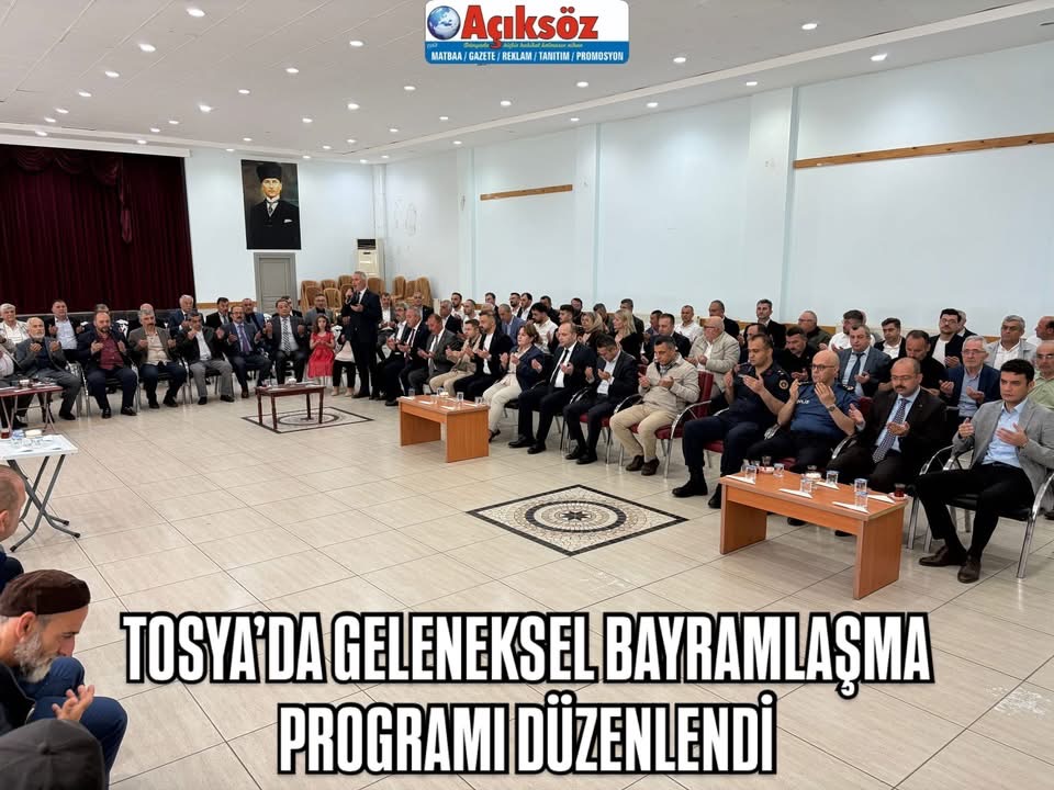 TOSYA’DA GELENEKSEL BAYRAMLAŞMA PROGRAMI DÜZENLENDİ